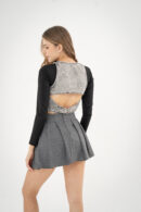 Falda Prenses Gris