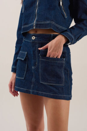 Manhattan Denim Skirt